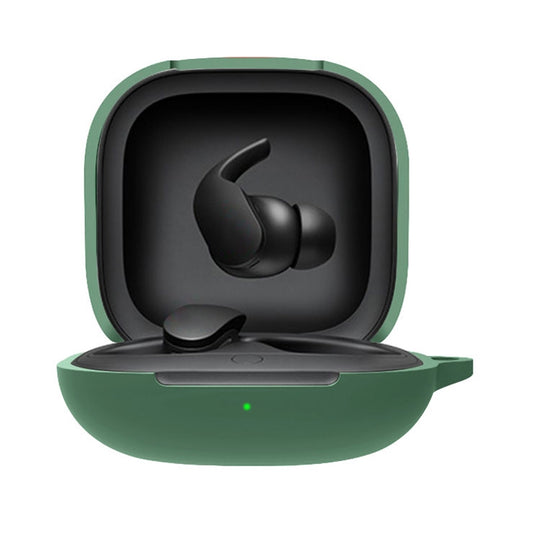 For Beats Fit Pro Wireless Earphone Silicone Protective Case(Dark Green) - Other Earphone Case by PMC Jewellery | Online Shopping South Africa | PMC Jewellery | Buy Now Pay Later Mobicred