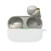 For Sony WF-1000XM4 Wireless Earphone Silicone Protective Case(White)