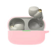 For Sony WF-1000XM4 Wireless Earphone Silicone Protective Case(Pink) - Sony Earphone Case by PMC TechLife | Online Shopping South Africa | PMC TechLife