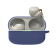 For Sony WF-1000XM4 Wireless Earphone Silicone Protective Case(Dark Blue) - Sony Earphone Case by PMC TechLife | Online Shopping South Africa | PMC TechLife