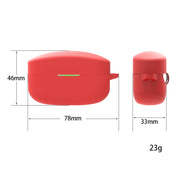 For Sony WF-1000XM4 Wireless Earphone Silicone Protective Case(Matcha Green)