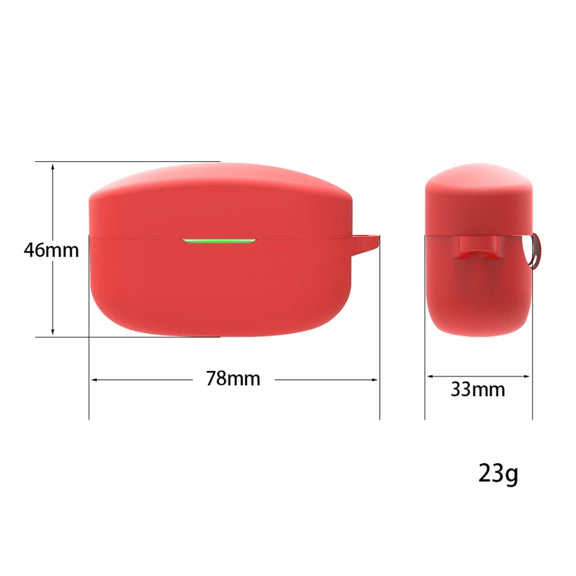For Sony WF-1000XM4 Wireless Earphone Silicone Protective Case(Matcha Green)