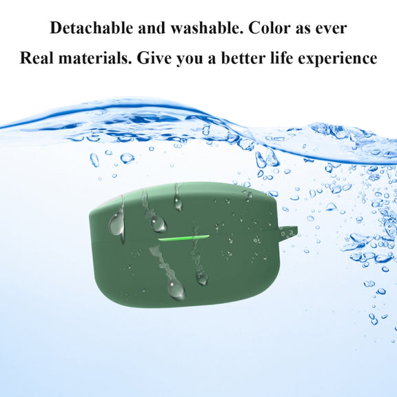 For Sony WF-1000XM4 Wireless Earphone Silicone Protective Case(Matcha Green)