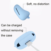 For OPPO Enco W51 Wireless Earphone Silicone Protective Case(Red)