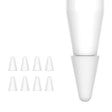 8 PCS / Set Universal Wearable Stylus Nib Cover For Apple Pencil 1 / 2(White) - Pencil Accessories by PMC TechLife | Online Shopping South Africa | PMC TechLife