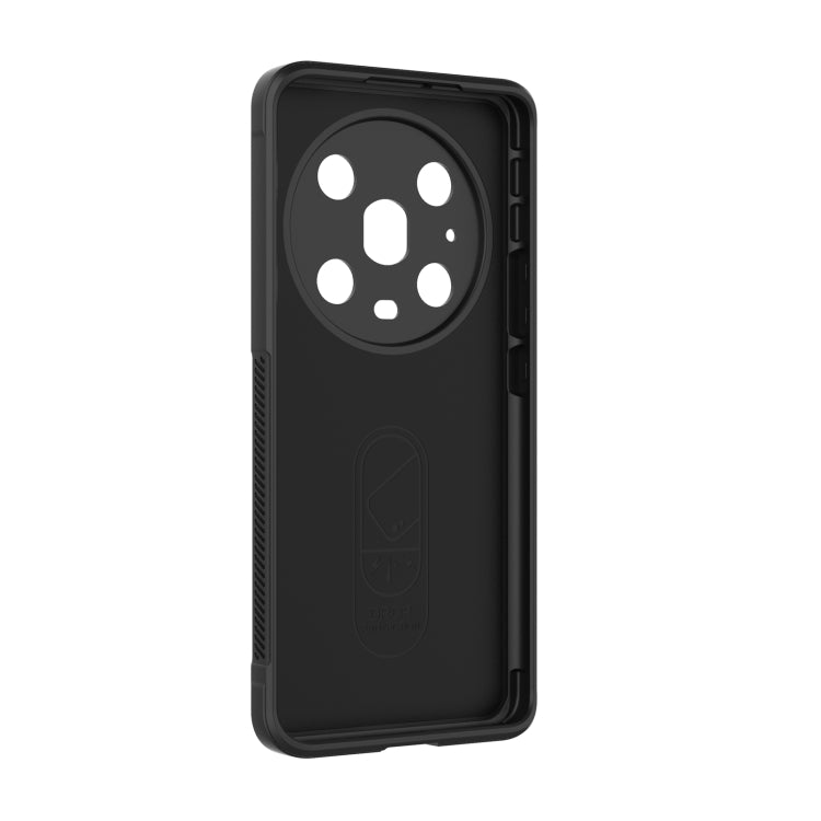 For Honor Magic4 Pro Magic Shield TPU + Flannel Phone Case(Dark Grey) - free shipping - PMC TechLife - Order now!