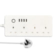 WIFI  13A SM-SO301-K 4 Holes + 4 USB Multi-purpose Smart Power Strip, UK Plug - Smart Socket by PMC TechLife | Online Shopping South Africa | PMC TechLife