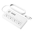 WiFi 10A SM-SO301-U 2500W 4 Holes + 4 USB Smart Power Strip, US Plug(White) - Smart Socket by PMC TechLife | Online Shopping South Africa | PMC TechLife