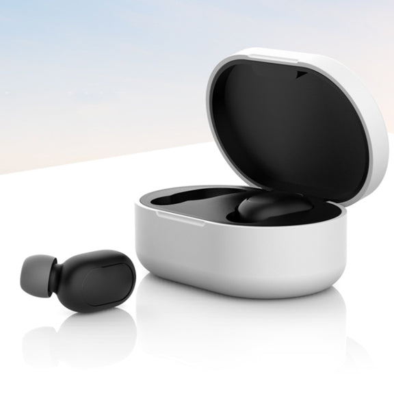 Bluetooth Earphone Silicone Case For Redmi AirDots(White)