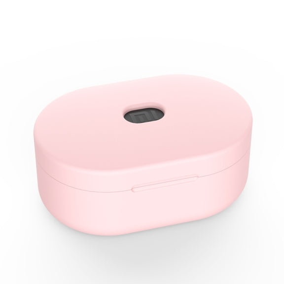 Bluetooth Earphone Silicone Case For Redmi AirDots(Light Pink)