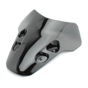 Motorcycle Airflow Deflector Windshield for Yamaha MT-07 2021(Black)
