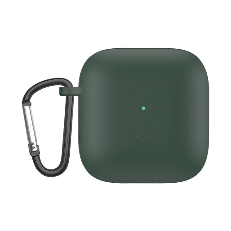 Liquid Silicone One-piece Earphone Protective Case For Redmi Buds3(Dark Night Green) - Xiaomi Earphone Case by PMC TechLife | Online Shopping South Africa | PMC TechLife