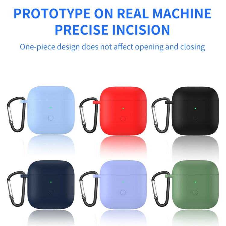 Liquid Silicone One-piece Earphone Protective Case For Redmi Buds3(Red) - free shipping - PMC TechLife - Order now!