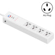 ZigBee 16A SM-SO306-M 4 Holes + 2 USB Multi-purpose Smart Power Strip(AU Plug) - Smart Socket by PMC TechLife | Online Shopping South Africa | PMC TechLife