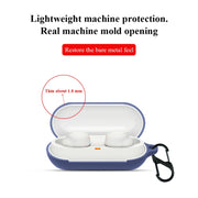 Bluetooth Earphone Silicone Case For Sony WF-C500(White)