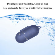 Bluetooth Earphone Silicone Case For Sony WF-C500(Dark Green)