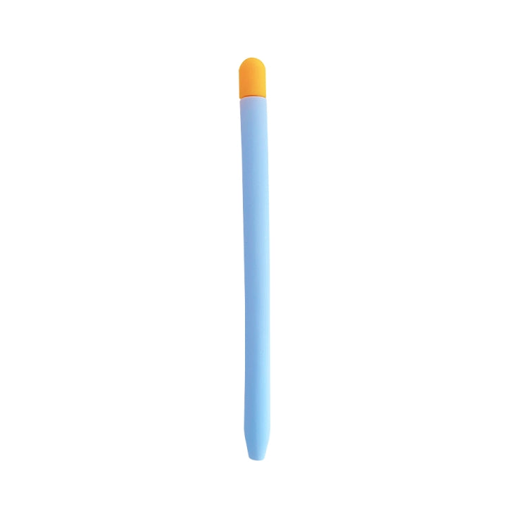 Contrasting Color Silicone Protective Case For Apple Pencil 2(Light Blue) - Pencil Accessories by PMC TechLife | Online Shopping South Africa | PMC TechLife