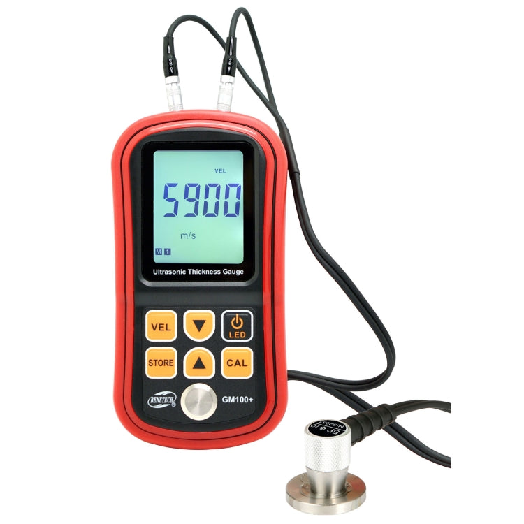 BENETECH GM100+ Ultrasonic Thickness Gauge, Battery Not Included - free shipping - PMC TechLife - Order now!