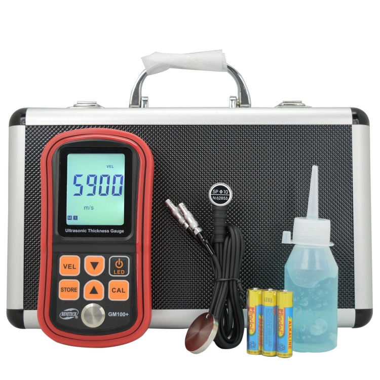 BENETECH GM100+ Ultrasonic Thickness Gauge, Battery Not Included - free shipping - PMC Jewellery - Order now!
