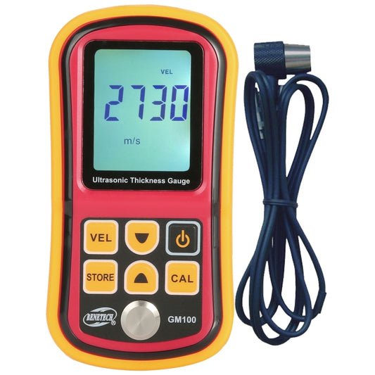 BENETECH GM-100 Ultrasonic Thickness Meter Tester Gauge Velocity 1.2~225mm(Aluminum Box Version) - free shipping - PMC Jewellery - Order now!
