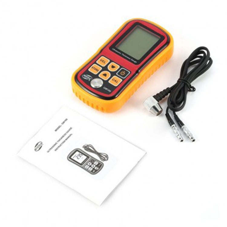 BENETECH GM-100 Ultrasonic Thickness Meter Tester Gauge Velocity 1.2~225mm(Aluminum Box Version) - free shipping - PMC Jewellery - Order now!