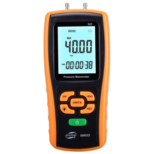 BENETECH GM522 Portable Pressure Gauge, Battery Not Included - free shipping - PMC Jewellery - Order now!