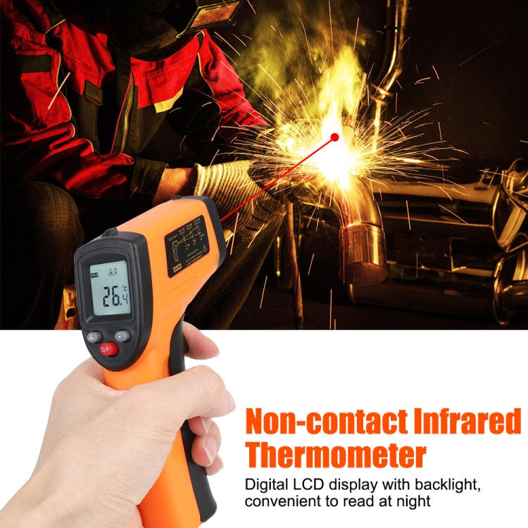 BENETECH GM530 Handheld Infrared Thermometer, Battery Not Included - Thermostat & Thermometer by BENETECH | Online Shopping South Africa | PMC TechLife | Buy Now Pay Later Mobicred