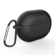 Earphone Silicone Protective Case for Huawei FreeBuds Pro, Type:with Buckle(Black)
