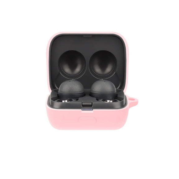 Bluetooth Earphone Silicone Protective Case For Sony LinkBuds WF-L900-2(Pink)