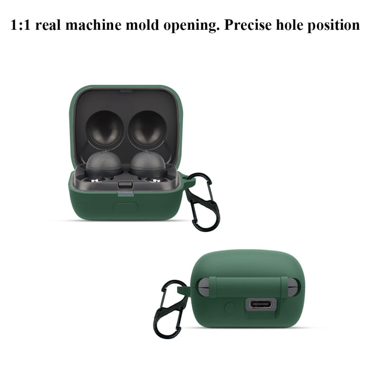 Bluetooth Earphone Silicone Protective Case For Sony LinkBuds WF-L900-2(White) - Sony Earphone Case by PMC TechLife | Online Shopping South Africa | PMC TechLife