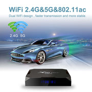 X96 Max+ Ultra 4GB+32GB Amlogic S905X4 8K Smart TV BOX Android 11.0 Media Player, Plug Type:EU Plug