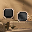 For Samsung Galaxy Buds Live / Buds 2 / Buds Pro / Buds 2 Pro Thunder Carbon Fiber TPU+PC Earphones Protective Case with Hook Up(Black and Gold) - free shipping - PMC TechLife - Order now!