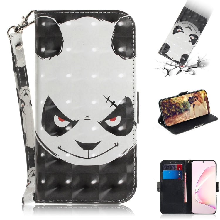 For Galaxy Note 10 Lite / A81 3D Painting Horizontal Flip Leather Case with Holder & Card Slot & Wallet & Lanyard(Angry bear) - free shipping - PMC TechLife - Order now!