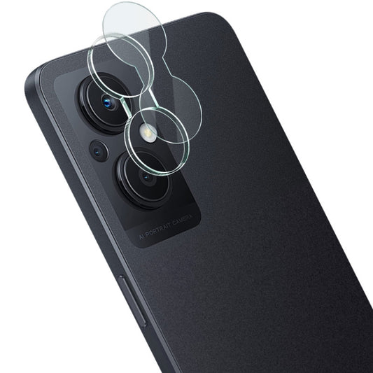 For OPPO Reno8 Lite 5G imak Integrated Rear Camera Lens Tempered Glass Film - For OPPO by imak | Online Shopping South Africa | PMC Jewellery | Buy Now Pay Later Mobicred