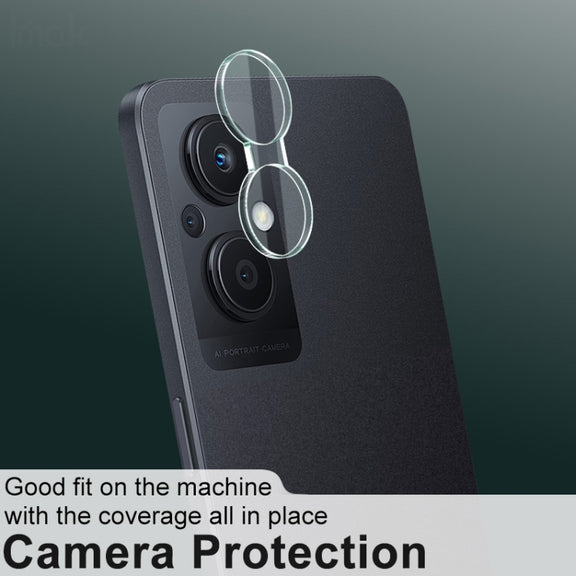 For OPPO Reno8 Lite 5G imak Integrated Rear Camera Lens Tempered Glass Film