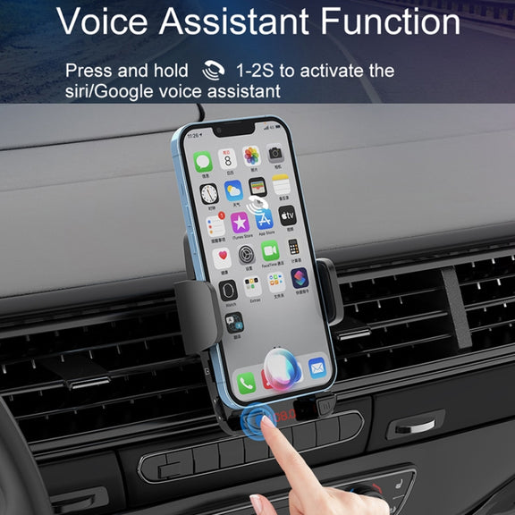 C1 Car Bluetooth 5.0 MP3 Player FM Transmitter Air Outlet Phone Holder