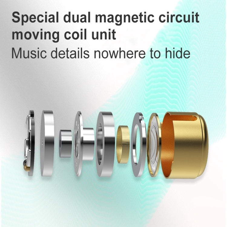 KZ-EDX PRO 1.25m Dynamic HiFi In-Ear Sports Music Headphones, Style:Without Microphone(Transparent) - In Ear Wired Earphone by KZ | Online Shopping South Africa | PMC TechLife | Buy Now Pay Later Mobicred