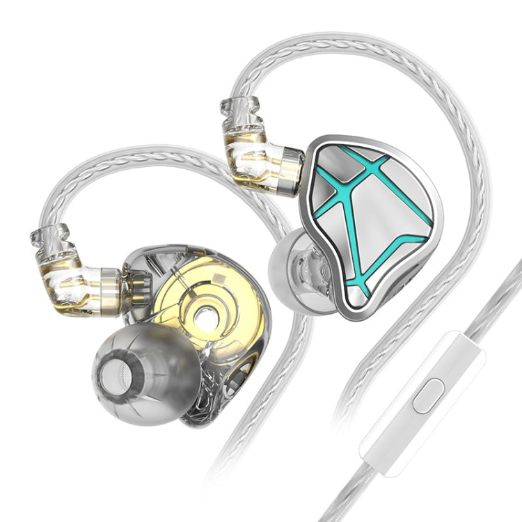 KZ-ESX 12MM Dynamic Subwoofer Sports In-Ear HIFI Headphones,Length: 1.2m(With Microphone) - free shipping - PMC TechLife - Order now!