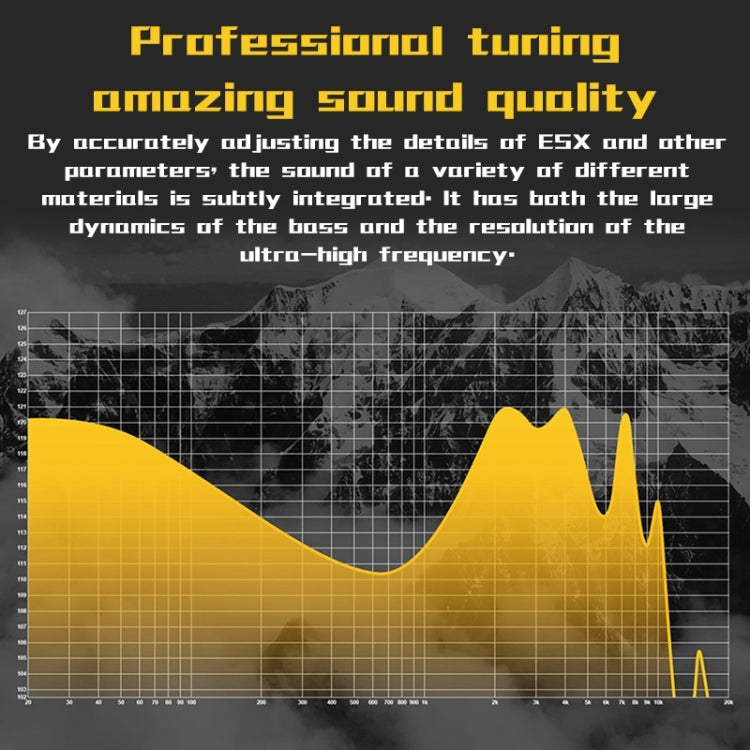 KZ-ESX 12MM Dynamic Subwoofer Sports In-Ear HIFI Headphones,Length: 1.2m(Without Microphone) - free shipping - PMC TechLife - Order now!