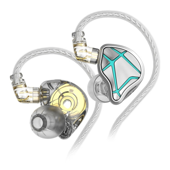 KZ-ESX 12MM Dynamic Subwoofer Sports In-Ear HIFI Headphones,Length: 1.2m(Without Microphone)