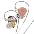 KZ-DQ6S 1.2m Three-Unit Dynamic Subwoofer In-Ear Headphones, Style:With Microphone(Pink) - free shipping - PMC TechLife - Order now!