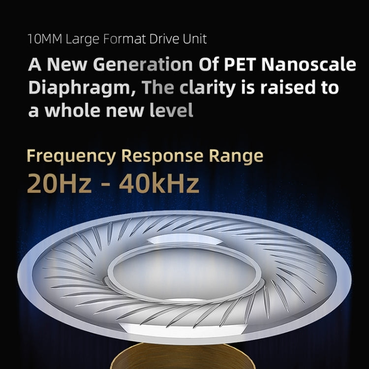 GK G5 1.25m Dynamic Subwoofer HiFi In-Ear Headphones, Style:Without Microphone(Black) - In Ear Wired Earphone by PMC TechLife | Online Shopping South Africa | PMC TechLife