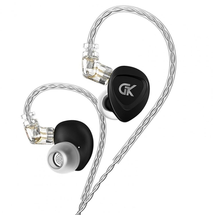 GK GSE Ten-Unit Coil Iron Subwoofer HIFI In-Ear Headphones(Without Microphone) - In Ear Wired Earphone by PMC TechLife | Online Shopping South Africa | PMC TechLife