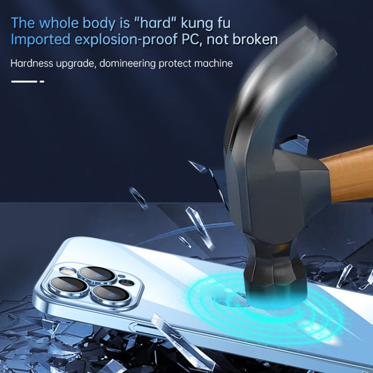 For iPhone 13 Pro SULADA JINGJIA Series Lens Protector PC Phone Case (Silver)