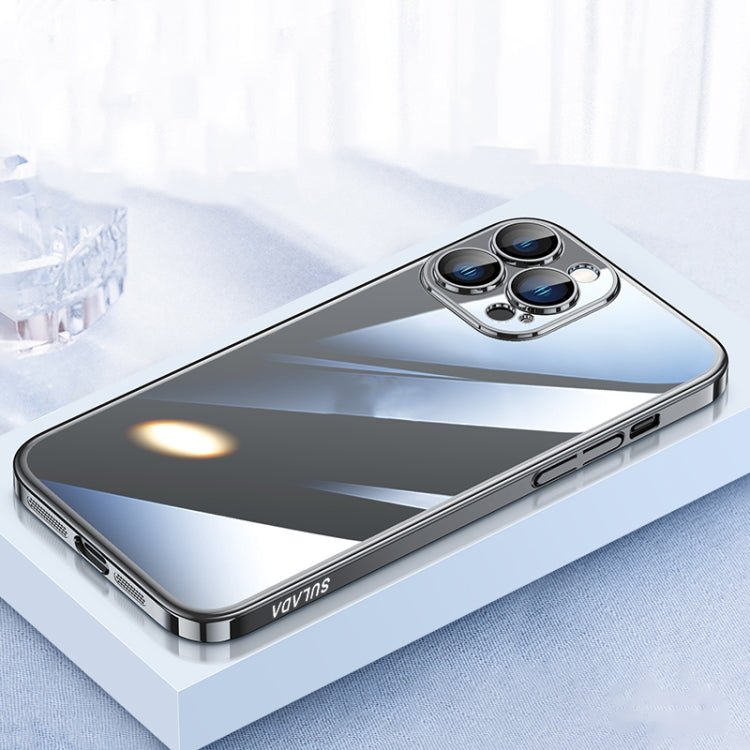 For iPhone 13 Pro Max SULADA JINGJIA Series Lens Protector PC Phone Case (Black) - iPhone 13 Pro Max Cases by SULADA | Online Shopping South Africa | PMC TechLife