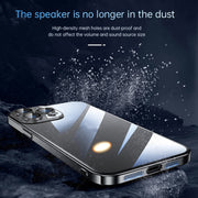 For iPhone 12 SULADA JINGJIA Series Lens Protector PC Phone Case(Black)