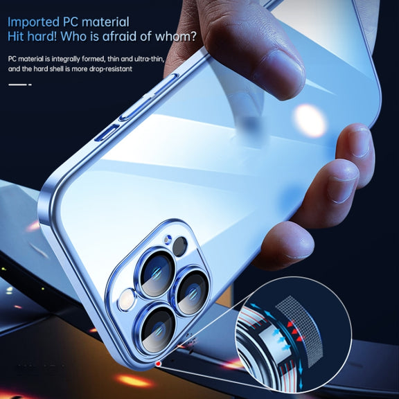 For iPhone 12 Pro SULADA JINGJIA Series Lens Protector PC Phone Case(Greeen)