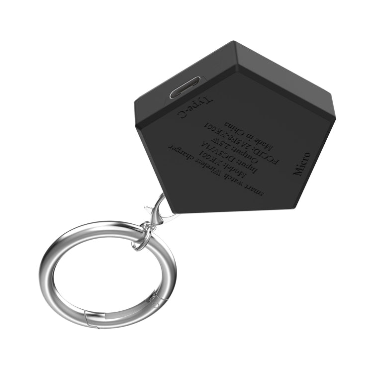 For Samsung Galaxy Watch5 / 5 Pro / 4 / 3 / Active 2 /  Active Portable Universal Smart Watch Charger(Black) - Charger by PMC Jewellery | Online Shopping South Africa | PMC Jewellery | Buy Now Pay Later Mobicred