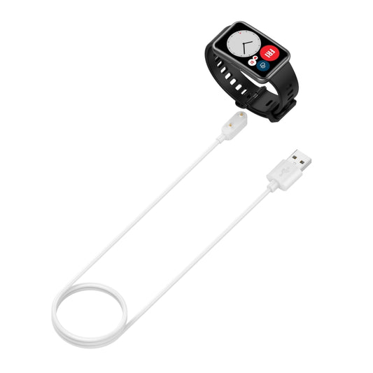 For Huawei Watch Fit 2 Smart Watch Magnetic Charging Cable, Length: 1m(White) - Charger by PMC Jewellery | Online Shopping South Africa | PMC Jewellery | Buy Now Pay Later Mobicred