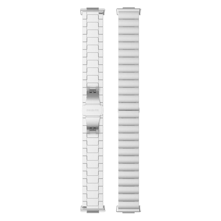 For Huawei Watch Fit 2 One-bead Metal Stainless Steel Watch Band(Silver) - Watch Bands by PMC Jewellery | Online Shopping South Africa | PMC Jewellery | Buy Now Pay Later Mobicred